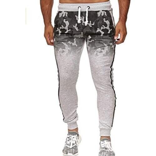 Mens Casual Pants Casual Trousers Daily Training Fitness Casual Sports Jogging Pants 3D Printing Sports Pants