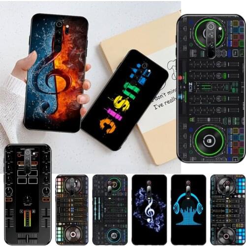 DJ music Phone Case for Redmi Note 9 8 8T 8A 7 6 6A Go Pro Max Redmi 9 K20 K30 Pro
