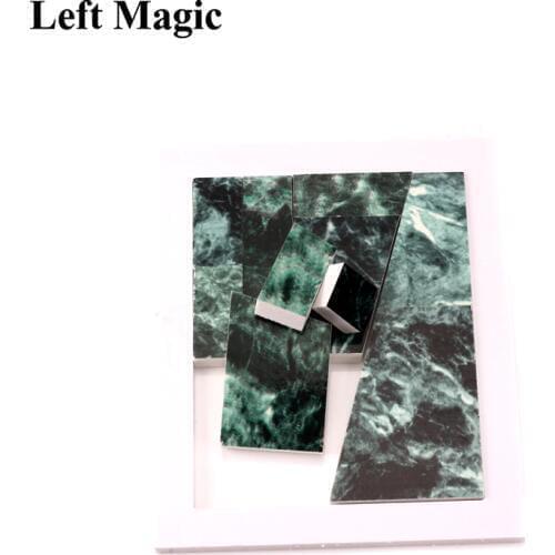 Building Block Magic Tricks Miracle Block Area Never Change Puzzle by Tenyo Magic props Stage magic tools G8026