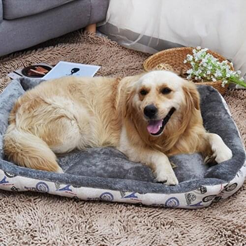 Pet Bed Warm Pet Bed Pad for Small Medium Large Dogs Cats Soft Pet Cushion Bed for Dog House Cat Lounger Bench Pet Supplies