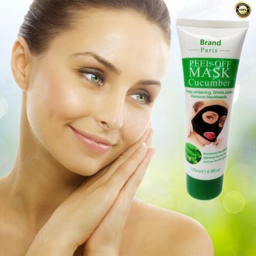 120ML green cucumber Mask Collagen Facial mask Peel off Skin Whitening Anti wrinkle Anti Aging