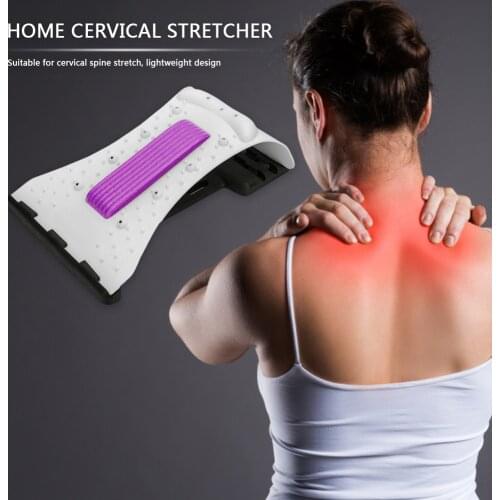 Lumbar Support Back Massager Stretcher Cervical Spine Pain Relief Corrector Relaxation Mate Spinal Pain Relieve Health Care