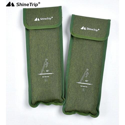 Floor Nail Storage Bag Ground Outdoor Camping Tent Pegs Bag Oxford Cloth Hammer Wind Rope Tent Nail Storage Pouch Travelling