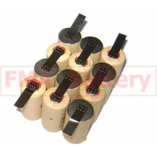 Ni-MH Sub C SC 14.4V 1600 2200 3000mAH Rechargeable Battery for vacuum cleaner 12SN P10