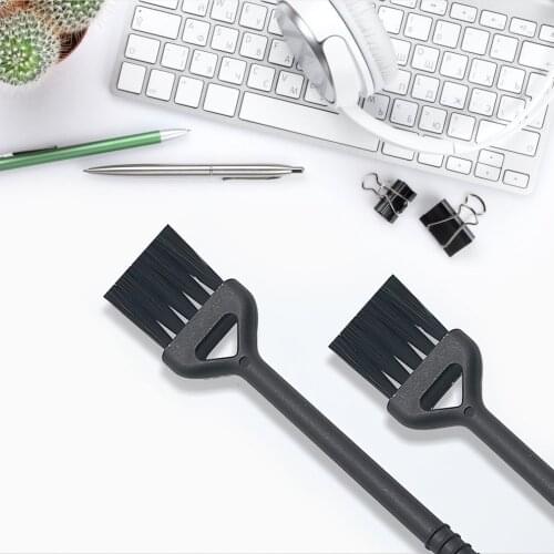 NEW Keyboard Cleaning Brush Garnished Garlic Coffee Machine Cleaning Brush Volume Small Easy Cleaning Small Brush