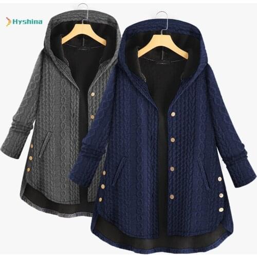 New Womens Winter Hooded Sweater