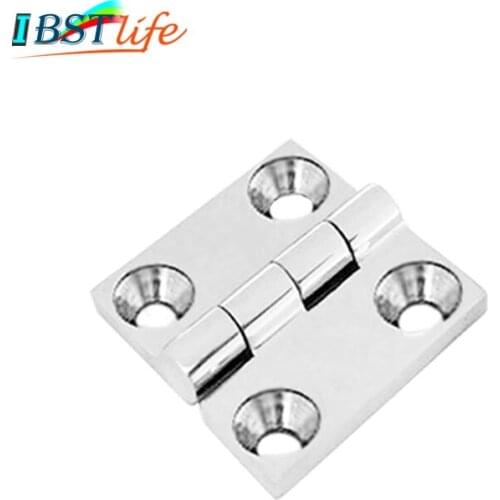 Heavy Duty SS 316 marine grade1.5inch 38*38m cast Boat Caravan RV Deck Cabinet Drawer Door Strap Butt Hinge Hardware
