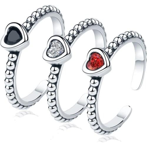 ZHFANGIYE Rings With Cubic Zirkonia For Women