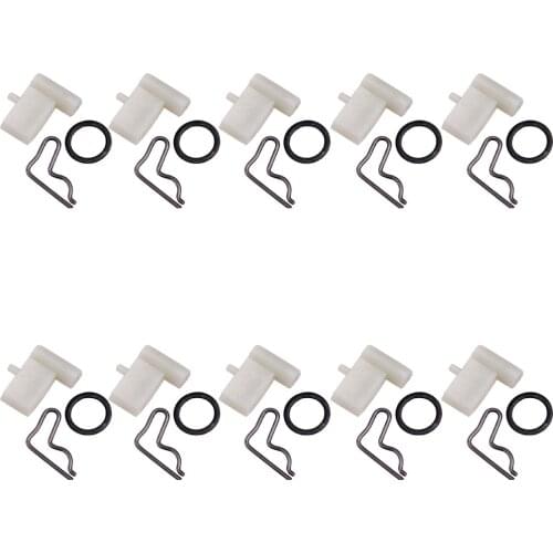 10Sets Starter Pawl R Clip Spring Repair Kits Fit For Stihl TS400 TS410 TS420 Chainsaw BR320 BR340 4116 195 7200 0000 195 7200