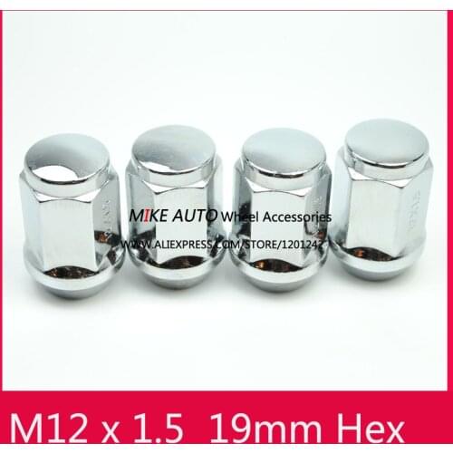 20PCS M12x1.5 Hex19 Steel Wheel Lug Nuts For Wheels/Rims