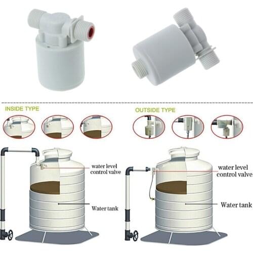 Automatic Water Level Control Valve Tower Tank Floating Ball Valve Float Valve 4 Points Parallel Exterior
