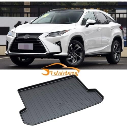 For Lexus RX RX350 RX450h 2016-2020 All weather Car pad Cargo TPO Mat Rear Trunk Tray Liner Carpet Car Styling