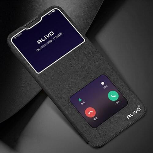 For OPPO A72 Case A92 A52 2020 Case Luxury Magnetic Window Leather Flip Case For OPPO A72 Book Cover CPH2067 Phone Case A 72