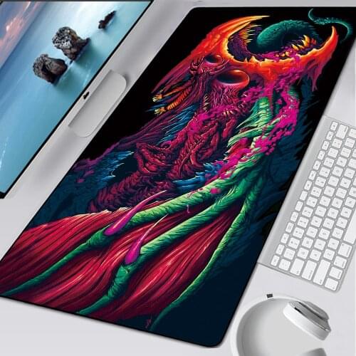 XXL Gaming Mouse Pad Large Mouse Pad Gamer Mouse Mat XL Computer Mousepad Rubber Mause Pad Hyper Beast Keyboard Desk Mats CSGO