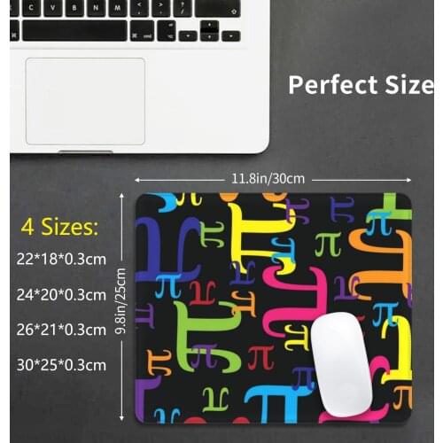 Pieces Of Pi Mouse Pad DIY Print Pi Day Math Pi Math Mathematics 3 14 Nerdy Geeky Nerd Geek Geekery