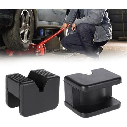 Square Universal Slotted Frame Rail Floor Jack Guard Adapter Pad Automobiles Vehicle Repair Kit