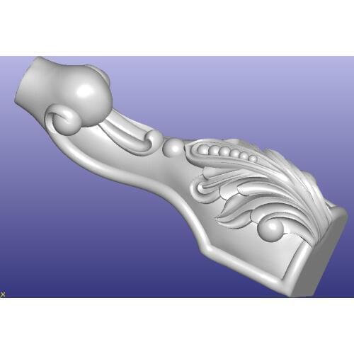 Furniture table desk cabinet chair sofa bed leg 3D model STL format file Artcam 344