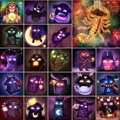 5d diamond painting kit set Color constellation cartoon complet cuadros full square Cross stitch dirll drawing embroidery mosaic