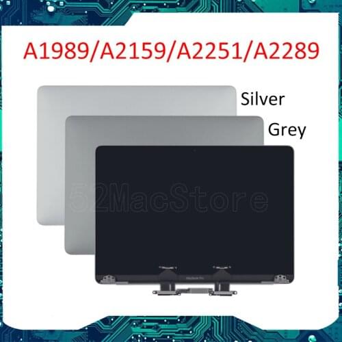 NEW A1989 LCD Display Assembly for Macbook Pro Retina 13.3" A1989 Full Complete LCD LED Screen Glass 2018 2019 Year