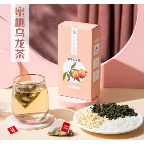 Oolong Peach Tea Bag Flower Tea Combination Flower Fruit Tea White Peach Oolong Tea Fruit Tea Bubble Tea Cold Bubble Tea Bag u56
