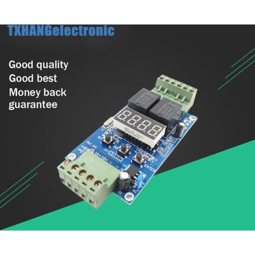 12V Dual Programmable Relay Control Board Cycle Delay Timer Switch Module diy electronics