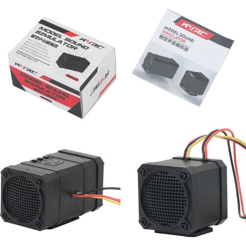 RC remote car Sound Simulator 10 Sound Effect Speakers Linkage Engine Sound Group for 1/10 RC Crawler SCX10 TRX-4 D90