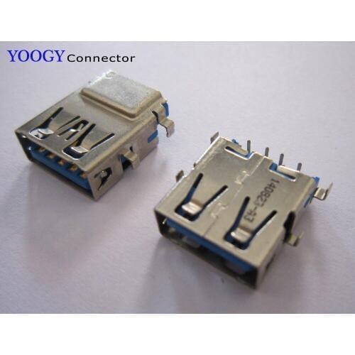 Laptop USB3.0 Jack fit for Dell Inspiron 7567 5567 5767 15-5565 M531R 5535 series motherboard female usb 3.0 connector