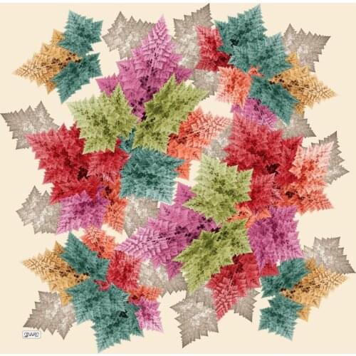 REYYAN SILK OYALIK WRITING (NEW QUALITY)-16319 - RENK-31