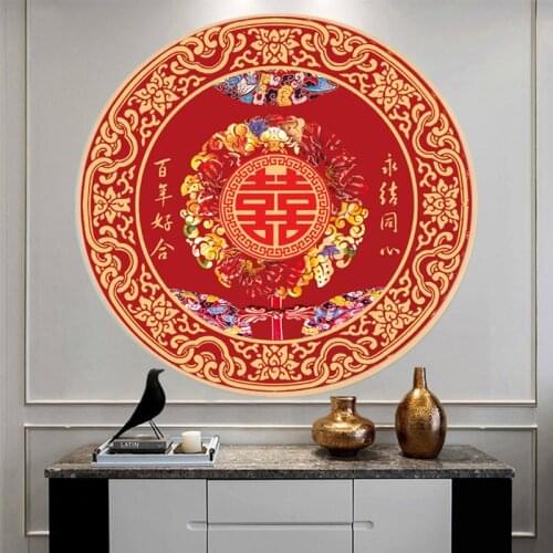 Needlework,DIYTo get married Chinese wind scenery Cross Stitch silk Cotton Thread,Sets for Embroidery Cross-Stitching Décor