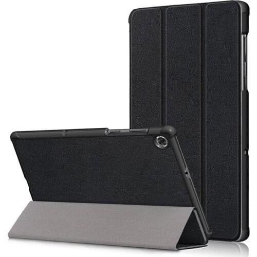 Smart Cover with Auto Sleep Wake UP for Lenovo Tab M10 10.1 FHD Plus TB-X606X/TB-X606F Tablet Magnet PU Leather Case+Pen