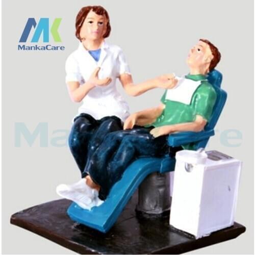 Dental Artware Teeth Handicraft Dentist Gift Resin Crafts Toys Dental Clinic Decoration Furnishing Articles Creative Sculpture