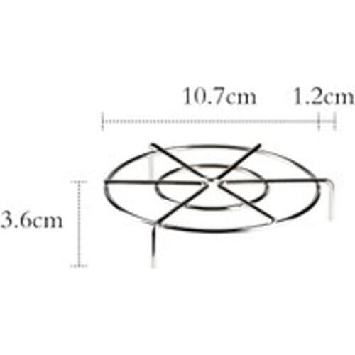 Heavy Duty Metal Steaming Rack Stand Steamer Basket Cooling Rack Cookware