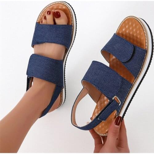 2021 Slippers Women Flat Summer Design Square Spigot Peep Toe Heels Women Shoes Female Slippers Flip Flops Dress Sandal Party