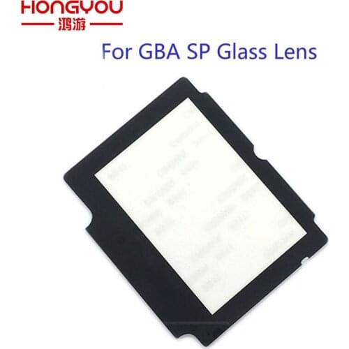 100PCS for Game Boy Advance SP Glass Protection Panel Replacement Screen Lens Protector For GBA SP Glass mirror