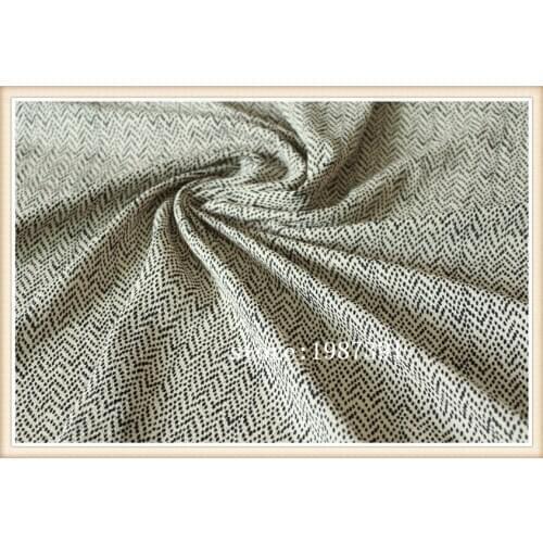 145cm width paris pearl fabric geometric dots pattern for summer women clothes and DIY Hair Accessory CH-6224