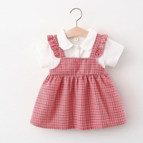 4 pieces/lot) Girls Summer Dress 030623