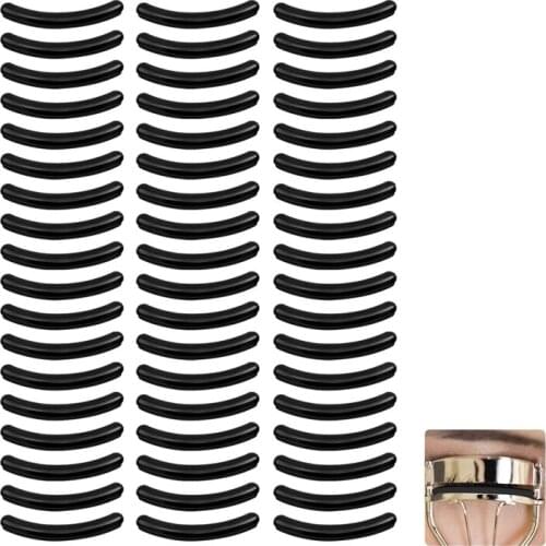48 Pcs Curler Refills Eyelash Curler Replacement Refill Pads Curler Refill Pads Rubber Replacement Pads for Universal Eyelash Cu