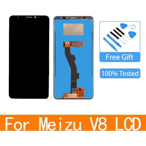 5.7'' Original For Meizu V8 LCD Display Touch Screen Digitizer Frame Assembly For Meizu V8 LCD Replacement