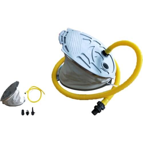 Boat Accessories Air Step Foot Pump Inflatable Multifunction Raft Bellows Double Action Inflator Air Pump For Inflatable Boat
