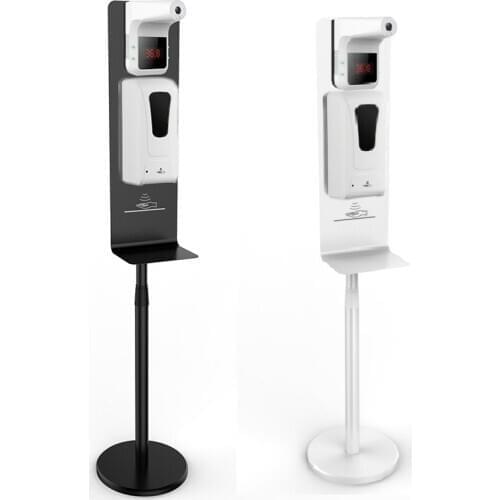 K3 Temperature measuring With None touch automatic hand sanitizer dispenser stand &Floor stand for School Shop Public Place