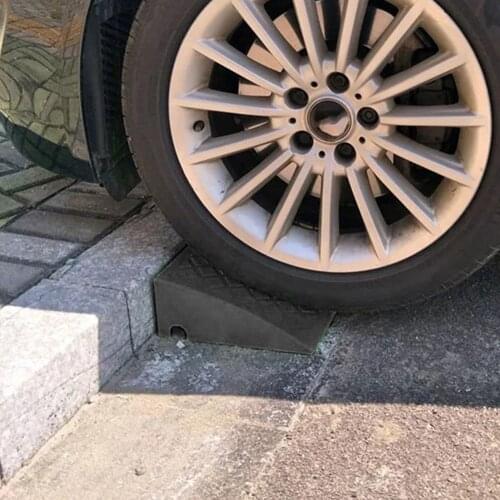 Automobile Slope Pad Non-slip Threshold Ramp Pad Mat Plastic PVC Driveway Convenient Motorcycle Car Accessory