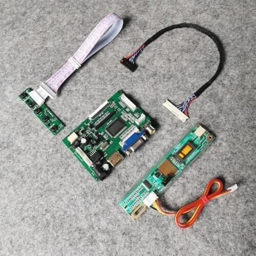 For LTN154X1/LTN154X3/LTN154XA panel 1280*800 1-CCFL DIY kit VGA+AV LCD screen 30-Pin LVDS display controller drive board