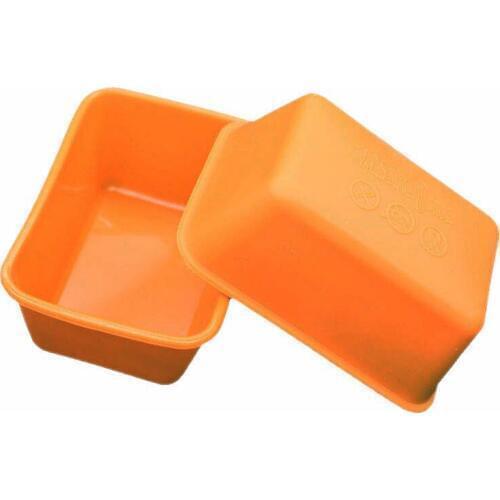 ANGRLY 5pc Rectangle Silicone Small Loaf Pan Silicone Muffin Baking Cups Cupcake Mold Baking Tools Muffin Soap Cupcake Molds