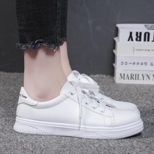 Women Comfortable Casual White Shoes Fashion Classic Outdoor Girls Platform Sneakers Female Zapatos De Mujer Tenis Feminino