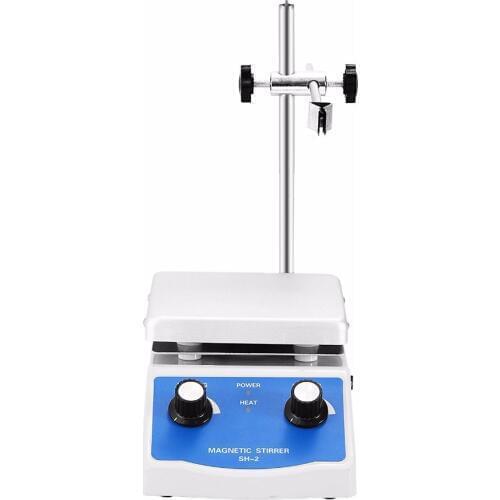 Laboratory Magnetic Stirrer with heating ,2L Volume,12x12cm Aluminium Panel,100~2000RPM! Discount link