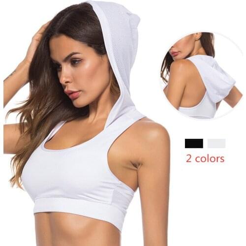 2021 Hot Sale Crop Top Summer Womens Sports Shirts Gym Outfit Sleeveless T-shirts Tank Female Sportswear Bra for Running Yoga