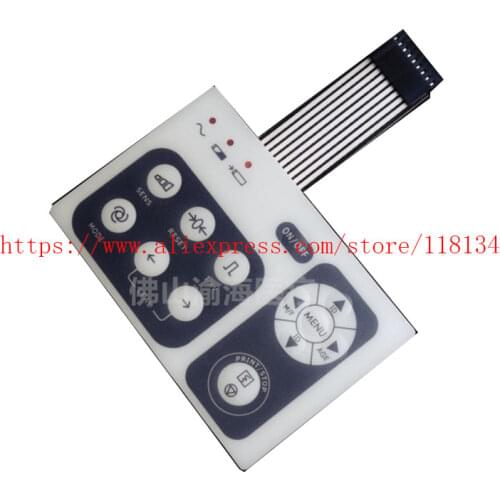 For Edan SE-300B/SE-3B/SE-100/SE-3/SE-1 Button Membrane Button Panel Keyboard Panel Key panel English