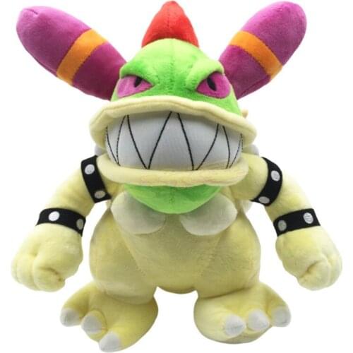 New Cute Classical Game Super Mario Women King Bowser Koopa Plush 30CM Kids Stuffed Toys For Children Gifts