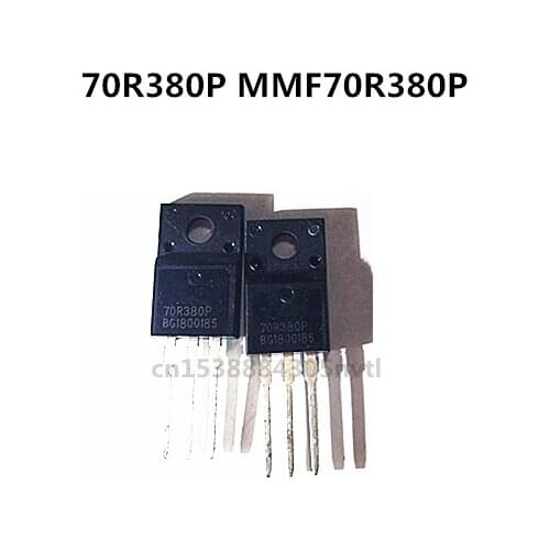 Original 10pcs/ 70R380P MMF70R380P TO-220F 750V 11A