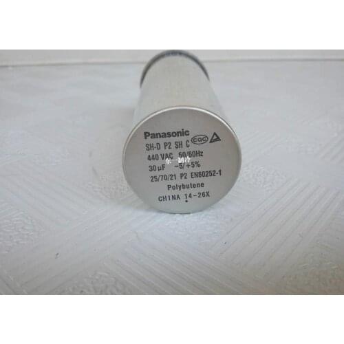 2 pieces of Panasonic original Panasonic 30uf air conditioning compressor starting capacitor 440VAC film capacitor